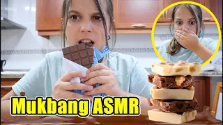 Probando DULCES Raros + ASMR VS CHOCOLAT #Mukbang @PaulaBlancoOficial