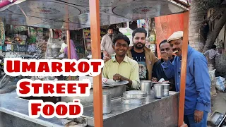 Exploring Umarkot ( Amarkot ) Street Food | Umarkot Hindu Community