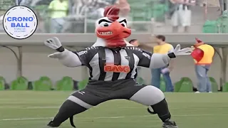 Galo Doido, mascota del Club Atlético Mineiro de Brasil.