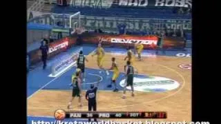 Euroleague 2010 - Week 9  Panathinaikos  Athens - Asseco Prokom  74-66 (6-1-10) highlights PAO