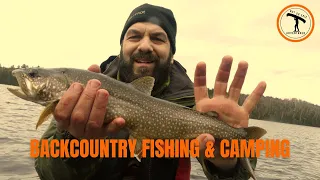 Two Days Solo Canoe Camping in Northern Ontario's Backcountry. #troutfishing #getoutside #bushcraft