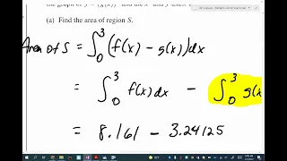 AP Calculus Practice Exam Part 7 (FR #2-3)