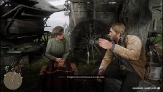 Clips de rdr2=Arthur Charlando con Mary-Beth