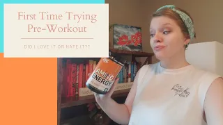 MY FIRST TIME TRYING PRE-WORKOUT... Was it helpful? Do I recommend it? Energy boost?