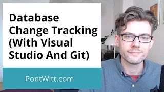 Database Change Tracking (With Visual Studio And Git)