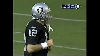 1/19/2003   Tennessee Titans  at  Oakland Raiders   AFC Title Game