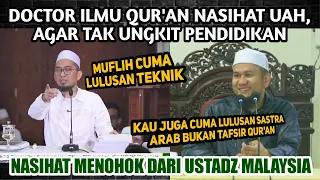 Doctor Ilmu Qur'an Malaysia Tanggapi Video Klarifikasi UAH Soal Asy Syu'ara Surah Musik