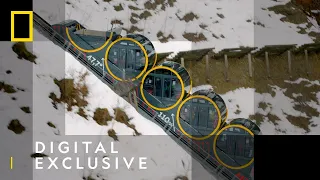 Switzerland’s Gravity-defying Railway | Europe From Above | National Geographic UK