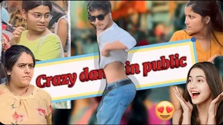 Crazy Dance in Public || Cute Girl Reaction😍on Trending Songs I| Epic ReactionPublic Reaction😂