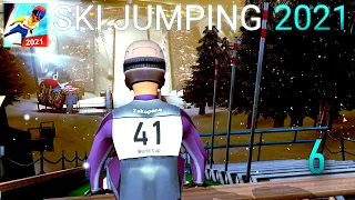 Ski Jumping 2021 - W końcu bez upadków #6