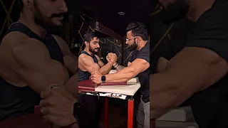 Hook vs Top Roll 🔥 #armwrestling #strength