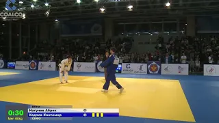 60 kg Нагучев А Кодзоев К 07 11 2017 Т2 Первенство России до 18 лет, ЯЛТА