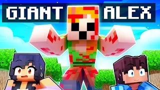 Escape From GIANT ALEX In Minecraft!