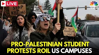 LIVE: Pre-Palestine Protests At US Universities Continue | UCLA | Israel-Hamas War | Gaza | IN18L