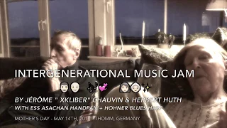 (Handpan & Blues Harp) Mother's Day Intergenerational Jam w/ Herbert Huth (92)
