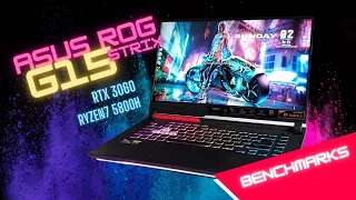 ASUS ROG STRIX G15 2021 - BENCHMARKS RTX 3060, RYZEN 7 5800H, 16GB RAM