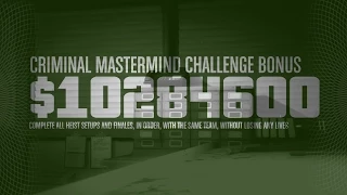 Criminal Mastermind Challenge COMPLETED - Pacific Standard HEIST FINALE w/ Kuruma - GTA Online