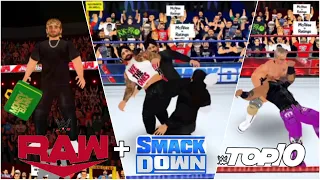 Wr3d 2k23-Raw + Smackdown Top 10 Moments