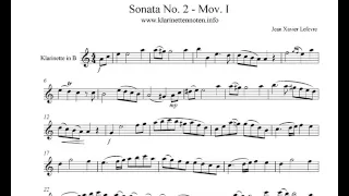 Lefevre Sonata No2 Mov. I-Allegro