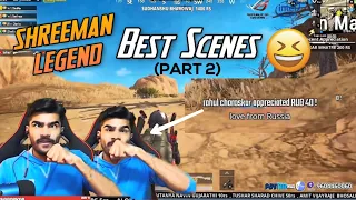 Shreeman legend-Best Scenes 😂 Part-2 Pubg Mobile Highlight