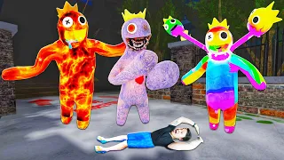 NẾU SLENDERMAN ĐI TÌM SỰ THẬT VỀ RAINBOW FRIENDS SCP RAINBOW FRIENDS KIM CƯƠNG