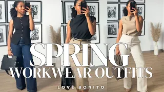 SPRING WORKWEAR OUTFIT | Love Bonito Spring