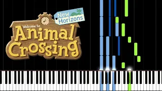 Welcome Horizons - Animal Crossing: New Horizons (Piano Tutorial) [Synthesia]