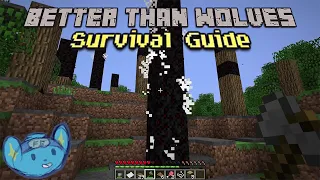 Getting Started  - EP1 Better Than Wolves (Minecraft) Survival Guide