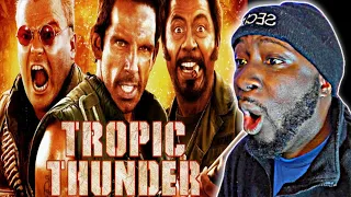 *THIS WAS HILARIOUS* TROPIC THUNDER (2008) | FIRST TIME WATCHING | MOVIE REACTION