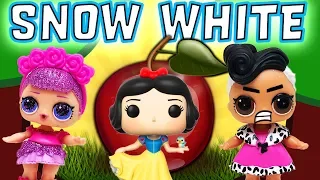 LOL Surprise Dolls Perform Disney Snow White! Starring Sugar Queen, Dollface, MC Swag and Others!