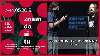 Boris Mitić - "Slatko od ništa" Q&A | BELDOCS 2018