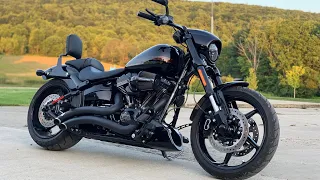 CVO Harley Breakout 110 Startup Vance and Hines exhaust