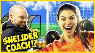 Celine als keeper ?! Wesley Sneijder coach ?!