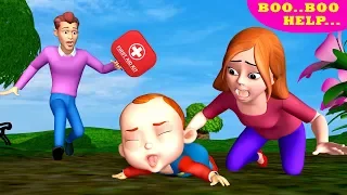 The Boo Boo Song | Baby Gets a Boo Boo + More Nursery Rhymes & Kids Songs | Emmie Baby Songs