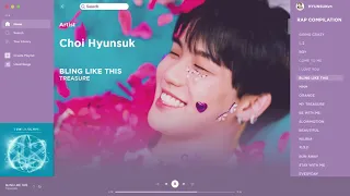 HYUNSUK RAP COMPILATION