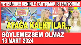 Söylemezsem Olmaz 13 Mart 2024 / Yorumcular dayanamadı bir anda aya kalktı!