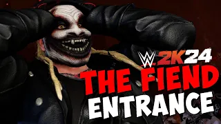 The Fiend Entrance in WWE 2K24