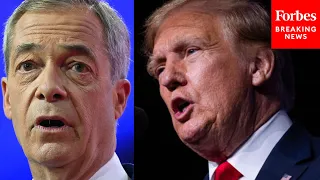 'Get This Man Back In The White House': Nigel Farage Makes Impassioned Call To Elect Trump