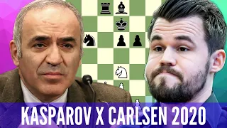 A partida de xadrez mais esperada || Garry Kasparov x Magnus Carlsen (2020)