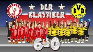 ⭐️Der Klassiker⭐️Bayern vs Dortmund!6-0!Tüm Goller|442oons Türkiye