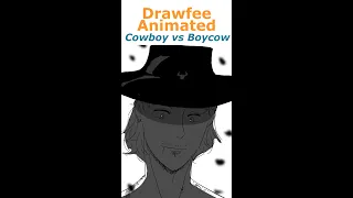 Cowboy vs. Boycow - Drawfee Animated #shorts