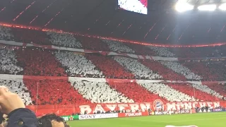 FC BAYERN - Atletico Madrid Champions League Halbfinale 2015/16 Stadium Atmosphere