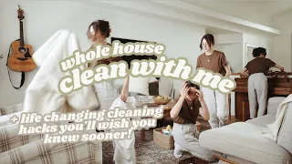 this cleaning hack CHANGED MY LIFE // Extreme Whole House Clean With Me