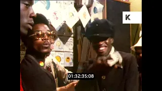 1970s London, Men Dancing At Daddy Kool Records, Black British | Don Letts | Premium Footage