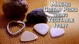 How to Make a Custom GUITAR PICK...out of a NUT