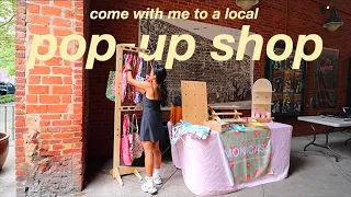 revealing my new vendor market displays // pop-up shop vlog, Vertical Ledge first impression