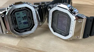 Gshock GMWB5000-1 and GMWB5000D-1