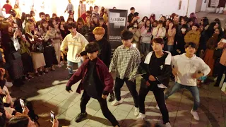 20191029. ILLUSION🤩. PSY 'GENTLEMAN' COVER. ENJOYING EXHILARATING BUSKING WITH AUDIENCE.