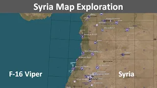 DCS World Syria Map Exploration