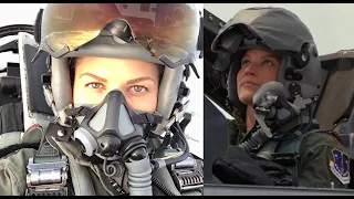 Female F-16 Fighter Pilot Life: Major Zoe Davis